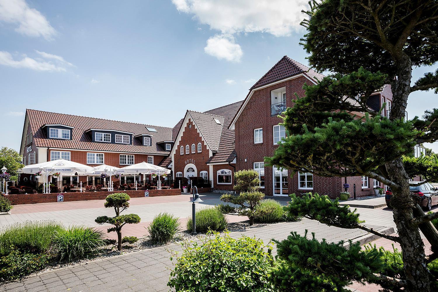 Hotel Neuwarft Altbau Dagebüll 外观 照片
