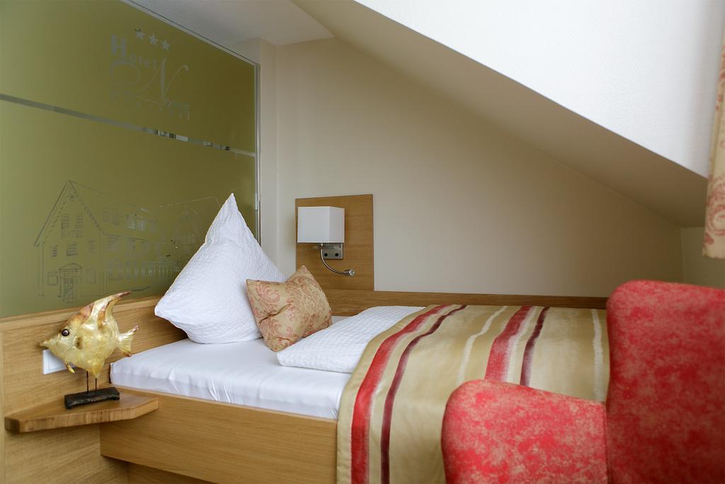 Hotel Neuwarft Altbau Dagebüll 客房 照片